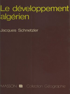 cover image of Le Développement algérien